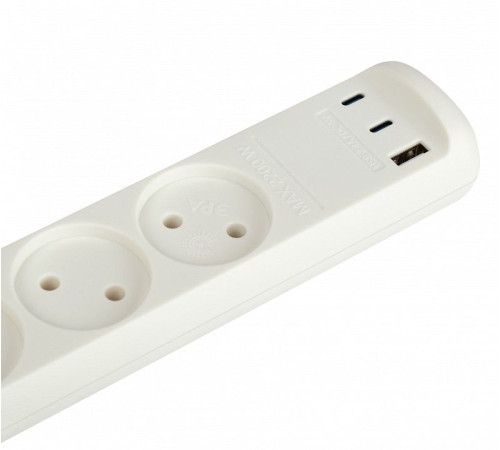 Удлинитель Эра U-3-3m-USB-W