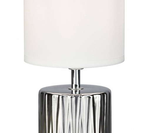 Настольная лампа декоративная Escada Elektra 10195/L Silver