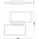 Накладной светильник Escada Scales 10209/2LED White