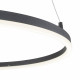 Подвесной светильник Escada Void 10254/1LED черный с управлением через приложение 10254/1LED Black APP