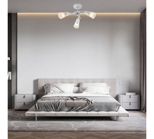 Люстра на штанге Escada Calla 1109/3P White