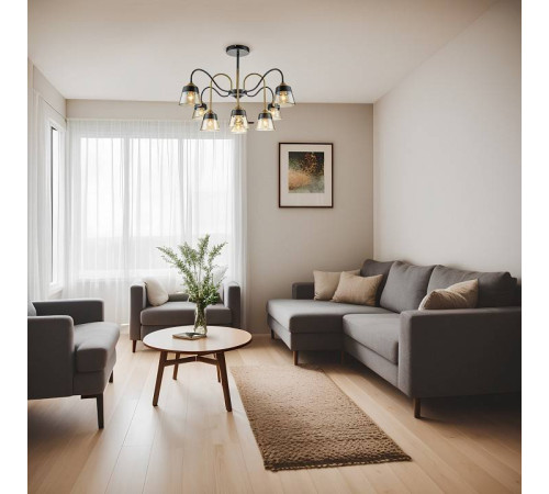 Люстра на штанге Escada Cobra 1147/8P