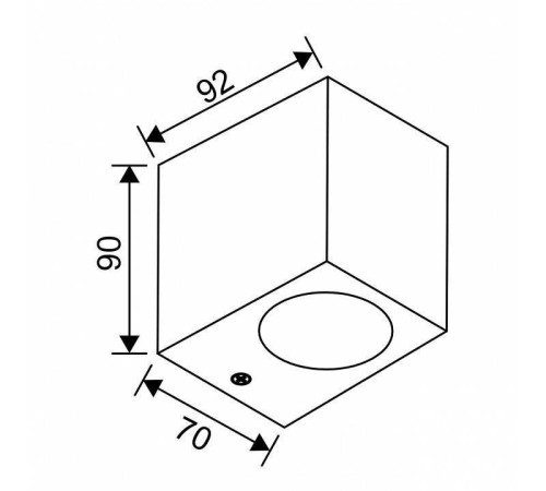 Накладной светильник Escada 30008 30008P/01