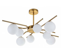Люстра на штанге Escada Sphere 642/8P Brass