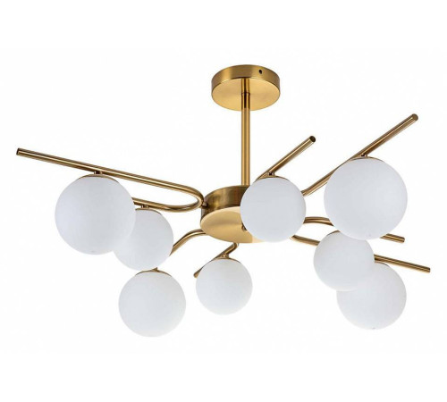 Люстра на штанге Escada Sphere 642/8P Brass