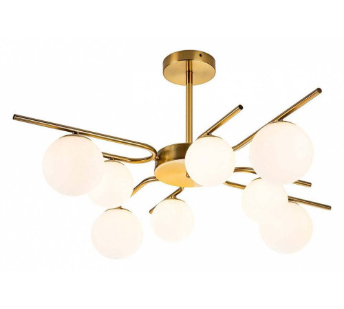 Люстра на штанге Escada Sphere 642/8P Brass