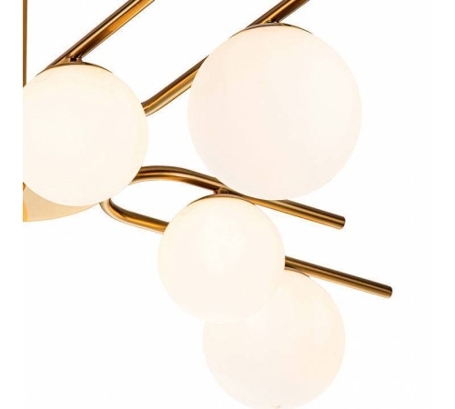 Люстра на штанге Escada Sphere 642/8P Brass