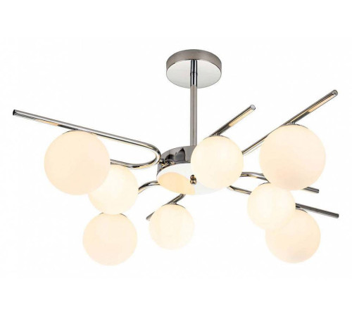 Люстра на штанге Escada Sphere 642/8P Silver