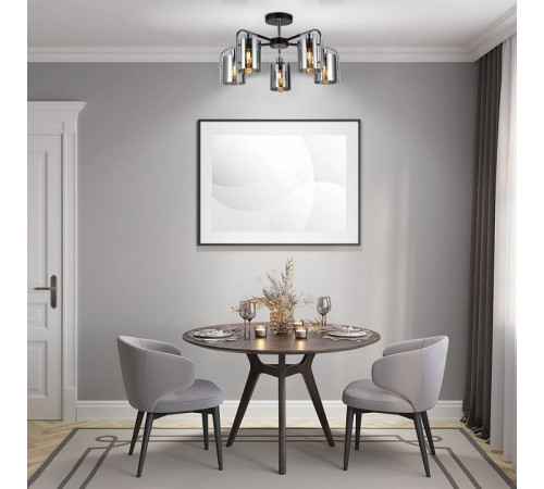 Люстра на штанге Escada Elegant 671/5P Chrome