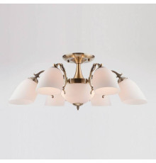 Потолочная люстра Eurosvet Ariele 22010/6+2 античная бронза