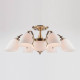 Потолочная люстра Eurosvet Ariele 22010/6+2 античная бронза
