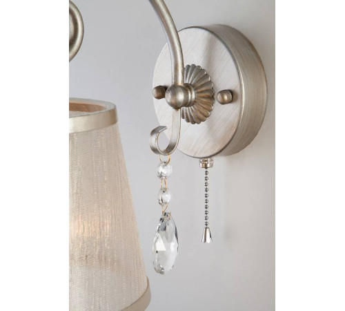 Бра Eurosvet Liona 60065/1 серебро