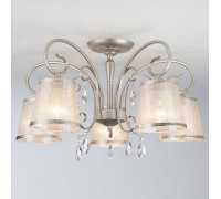 Потолочная люстра Eurosvet Liona 60065/5 серебро