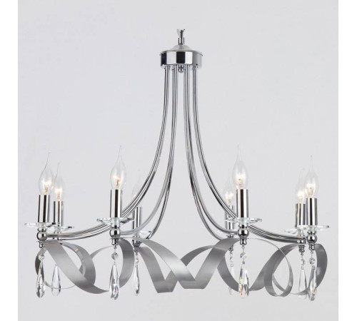 Подвесная люстра Eurosvet Adelia 60064/8 хром