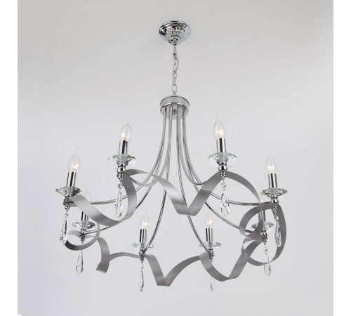 Подвесная люстра Eurosvet Adelia 60064/8 хром