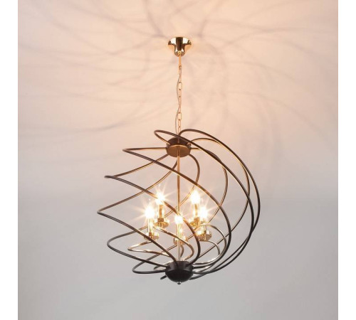 Подвесная люстра Eurosvet Sorrel 60105/5 черный