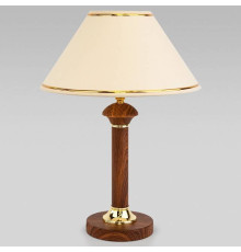 Настольная лампа декоративная Eurosvet Lorenzo 60019/1 орех 60019/1