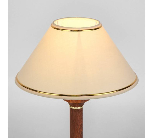 Настольная лампа декоративная Eurosvet Lorenzo 60019/1 орех 60019/1