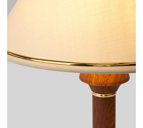 Настольная лампа декоративная Eurosvet Lorenzo 60019/1 орех 60019/1