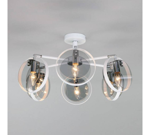 Люстра на штанге Eurosvet Gallo 70121/6 белый