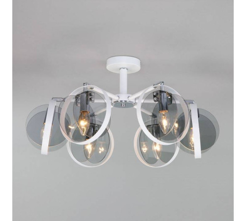 Люстра на штанге Eurosvet Gallo 70121/6 белый