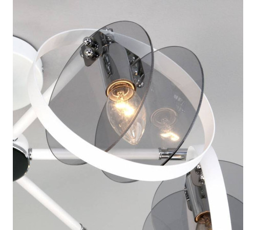 Люстра на штанге Eurosvet Gallo 70121/6 белый