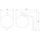 Бра Eurosvet Shape хром 70132/1