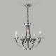 Подвесная люстра Eurosvet Lazzaro 60098/5 хром 60098/5