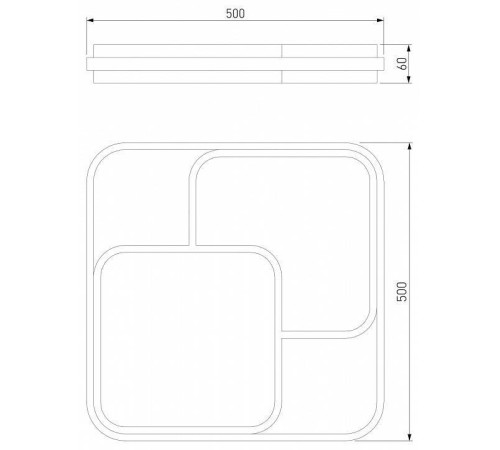 Накладной светильник Eurosvet Jeremy 90253/1 черный