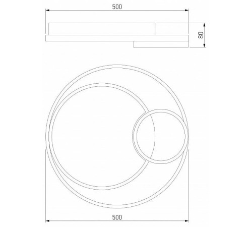 Накладной светильник Eurosvet Jeremy 90254/1 черный