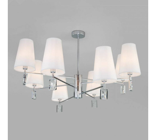 Люстра на штанге Eurosvet Milazzo 60137/8 хром