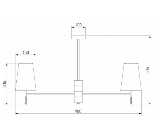 Люстра на штанге Eurosvet Milazzo 60137/8 хром