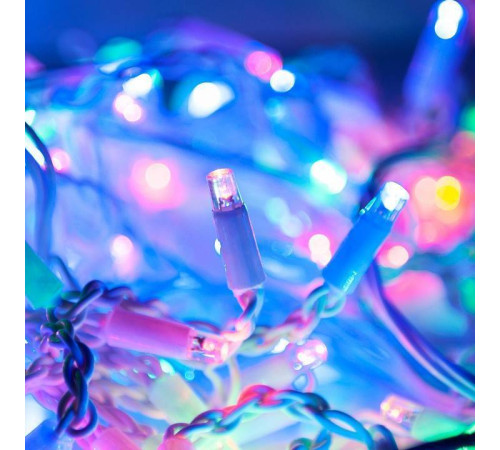 Бахрома световая Eurosvet 100-101 100-101 мульти с эффектом мерцания 3*0,6м IP65