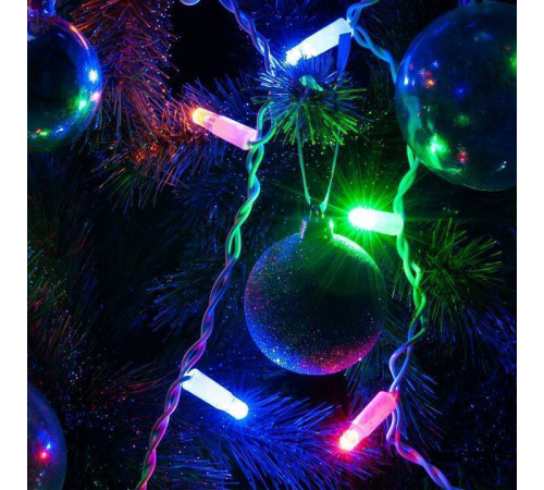 Бахрома световая Eurosvet 100-101 100-101 мульти с эффектом мерцания 3*0,6м IP65