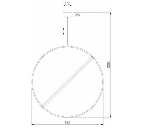 Подвесной светильник Eurosvet Element 90283/1 хром