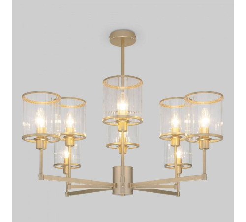 Люстра на штанге Eurosvet Inari 60144/8 золото