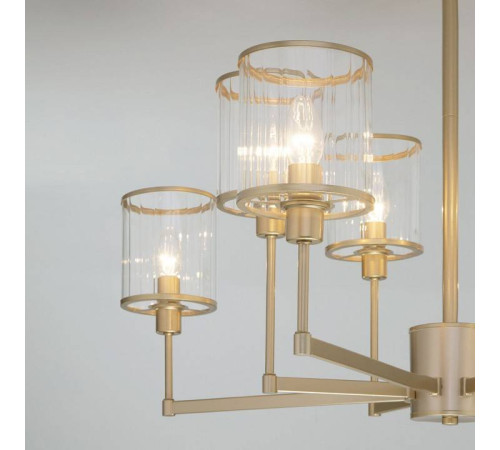 Люстра на штанге Eurosvet Inari 60144/8 золото