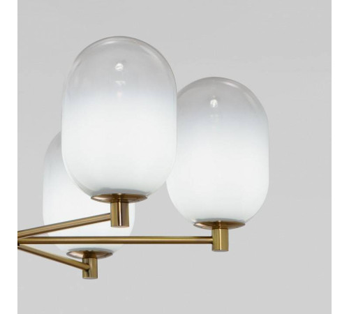 Люстра на штанге Eurosvet Loona 60161/8 латунь