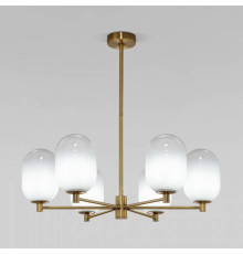 Люстра на штанге Eurosvet Loona 60161/6 латунь