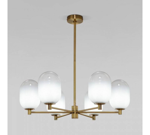 Люстра на штанге Eurosvet Loona 60161/6 латунь