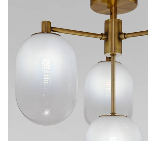 Люстра на штанге Eurosvet Loona 60161/4 латунь