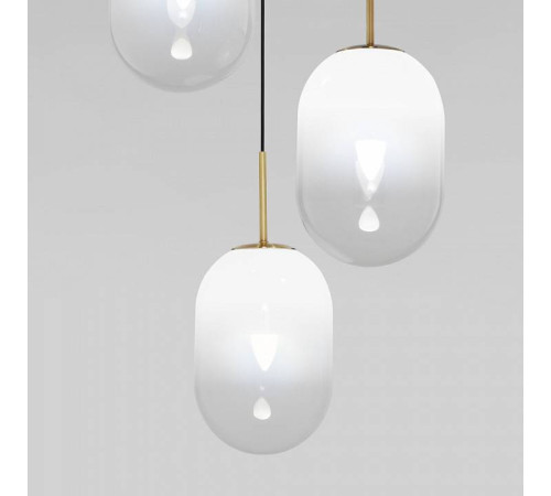 Подвесной светильник Eurosvet Loona 60161/3 латунь