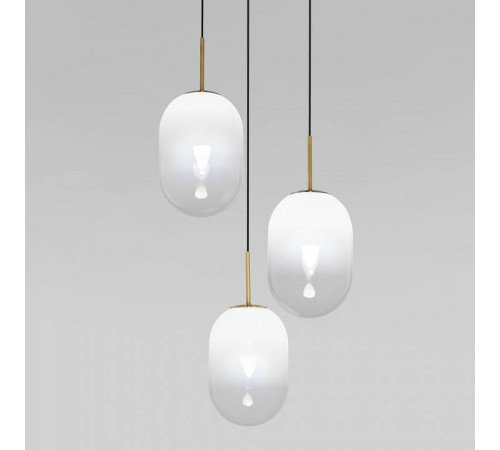 Подвесной светильник Eurosvet Loona 60161/3 латунь