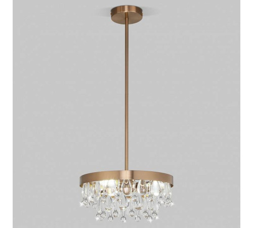 Люстра на штанге Eurosvet Sophie 60165/3 латунь