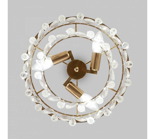 Люстра на штанге Eurosvet Sophie 60165/3 латунь