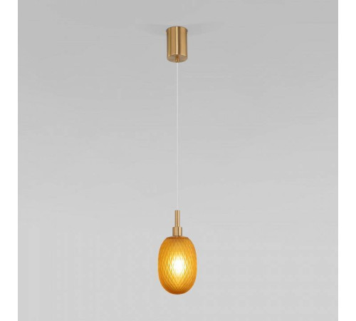 Подвесной светильник Eurosvet Pineapple 50266/1 янтарный