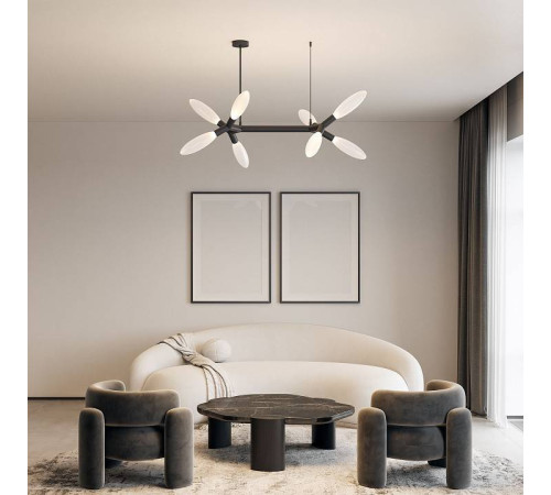 Люстра на штанге Eurosvet Covalent 30180 черный