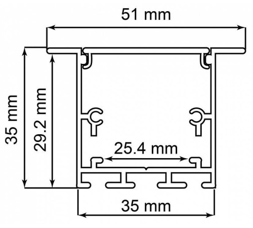Короб встраиваемый Feron CAB255 10363