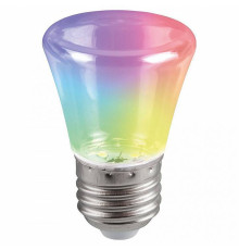 Лампа светодиодная Feron Saffit LB-372 E27 1 Вт синяя 38134