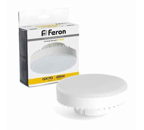 Лампа светодиодная Feron LB-474 GX70 25Вт 2700K 38268